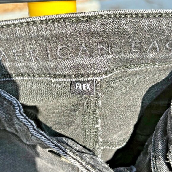 American Eagle Men’s Black Jeans – Airflex 360 – 32x32 – Athletic Skinny Fit - Picture 4 of 6